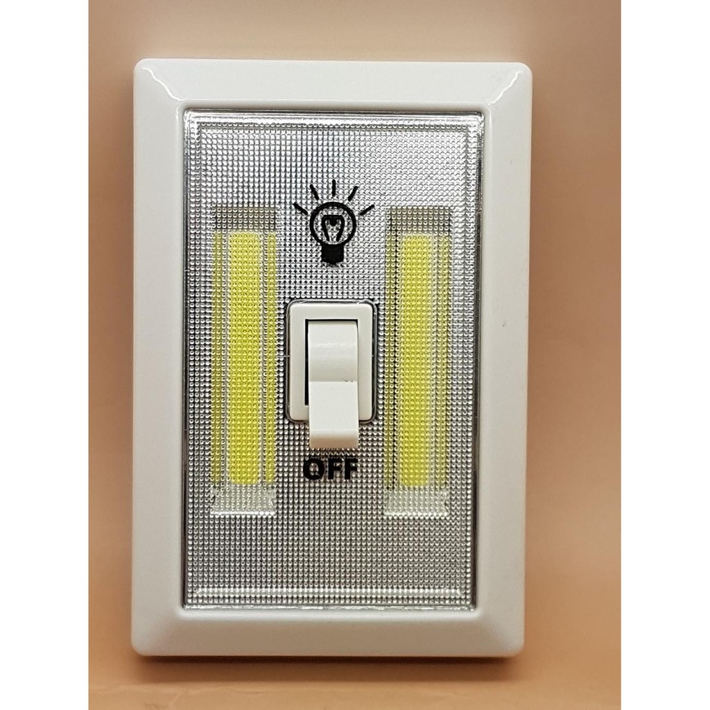 Lampu Emergency 2 led COB with magnet Model Saklar