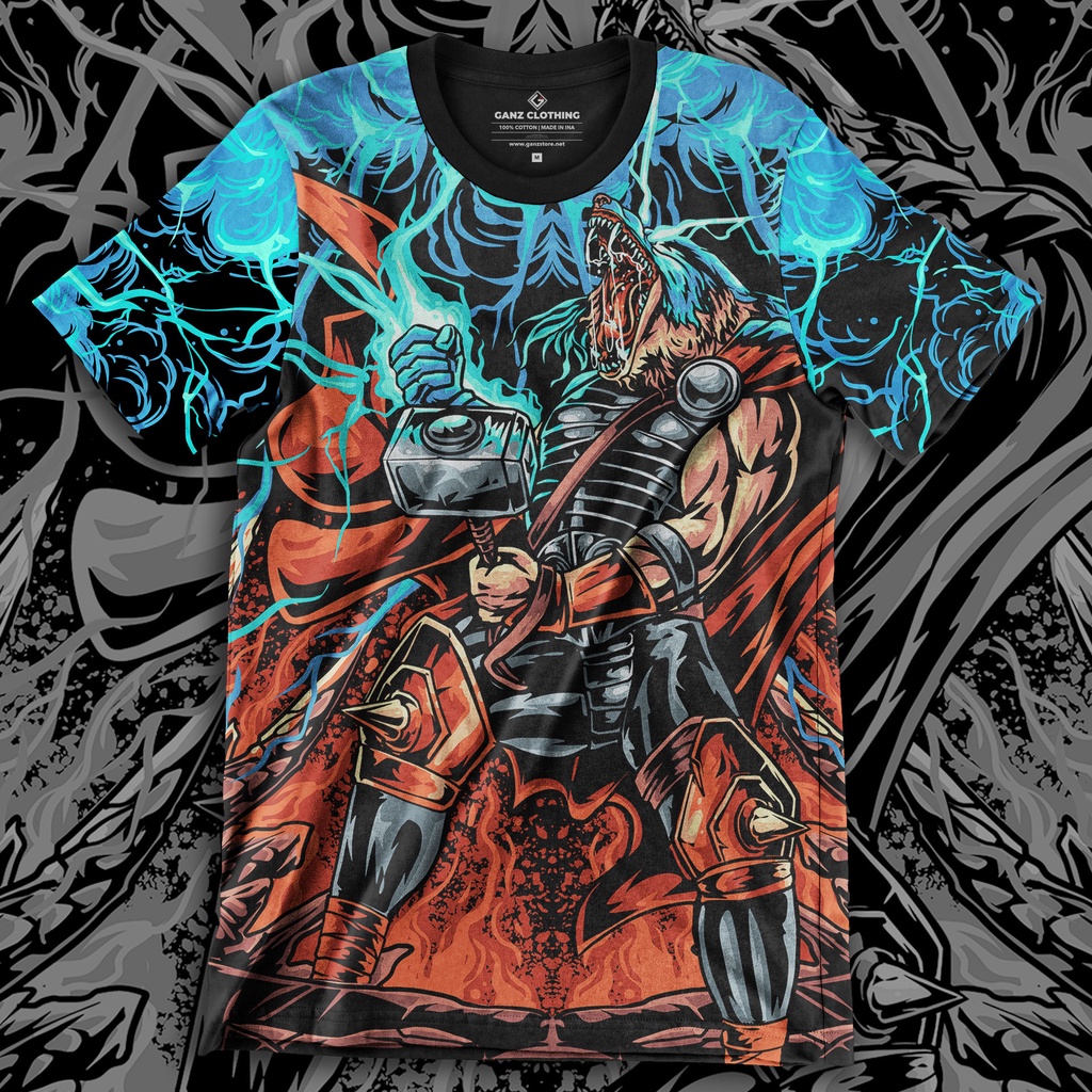 Kaos All Over Print - Thor Wolf Exclusive Design