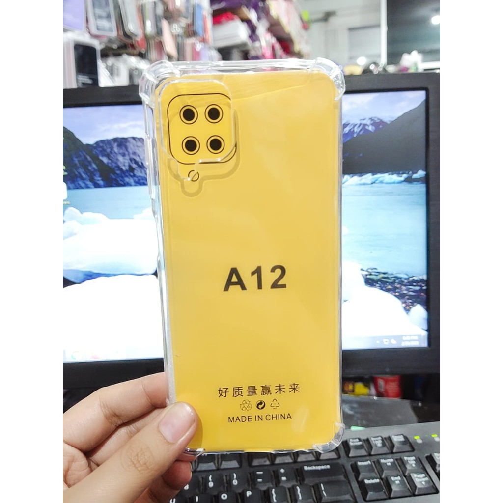 Anti Crack Samsung A12 M12 A13 4G Soft Case Anti Shock Jelly Tahan Benturan