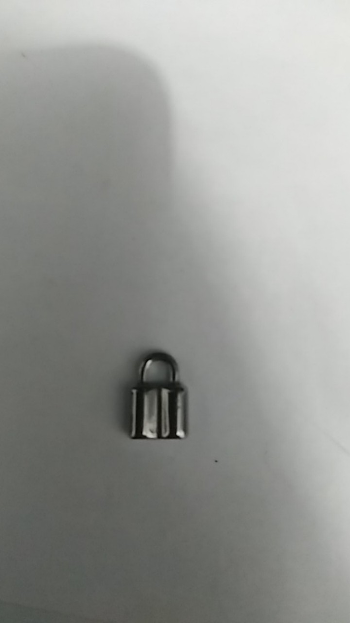 4 Pcs Mini Padlock Charm Gembok Bts Stainless Steel