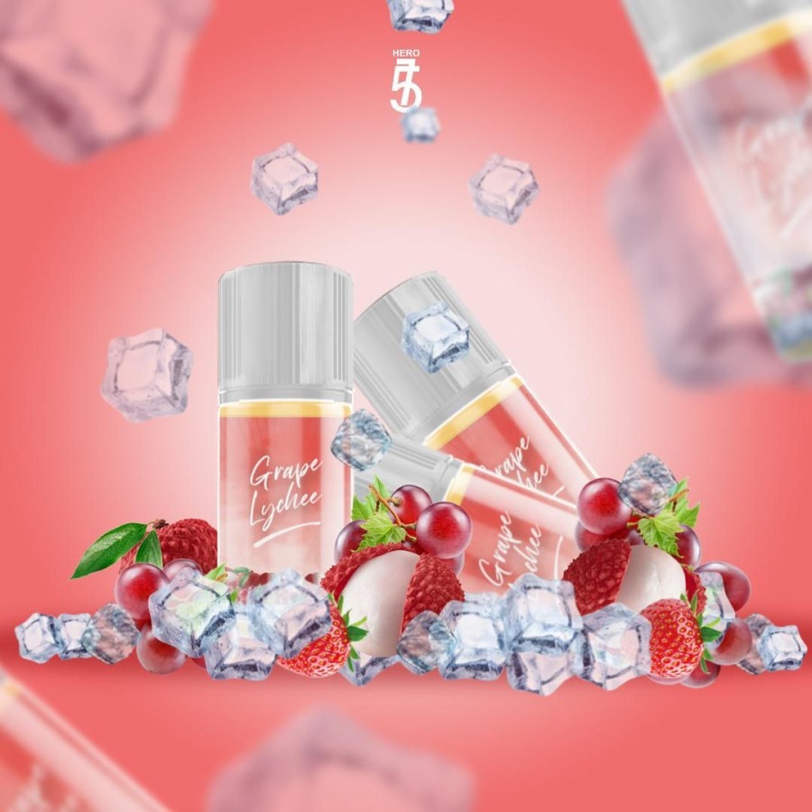 LIQUID GRAPE LYCHEE PODS FRIENDLY - LIQUID GRAPE LYCHEE HERP57 - 30ML