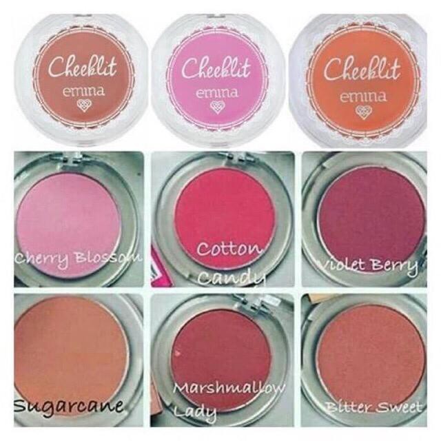 COD TERLARISS Emina cheeklit pressed blush 3,5gr