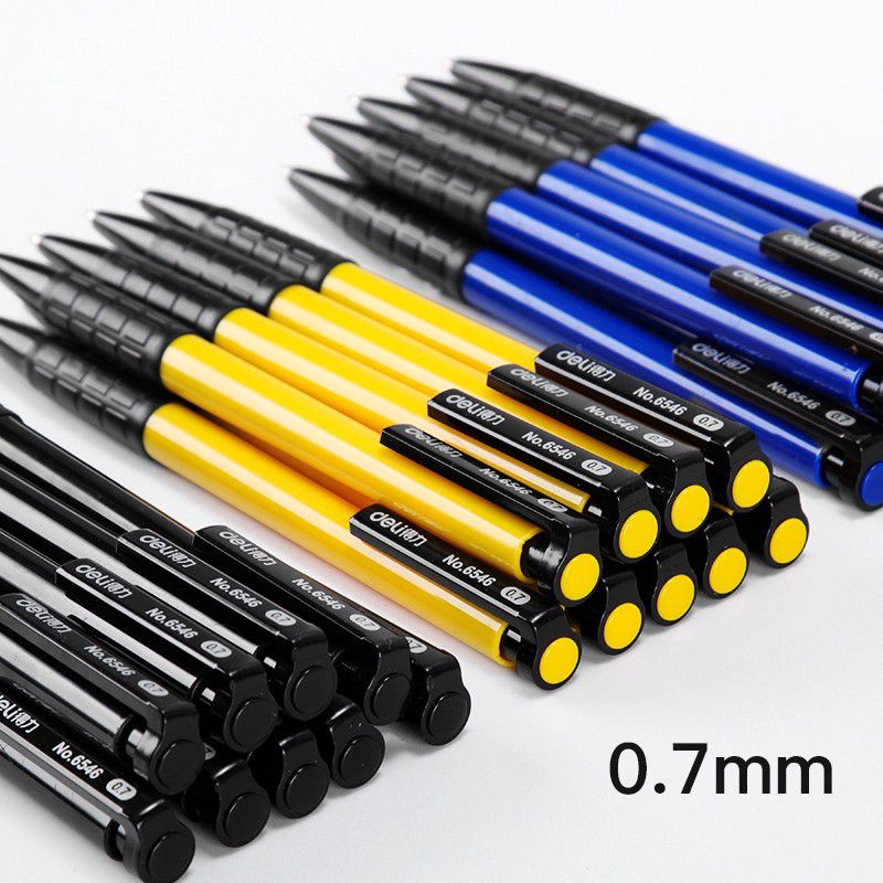 

Deli Ball Ponit Pen 0.7 mm Tinta Hitam/Biru