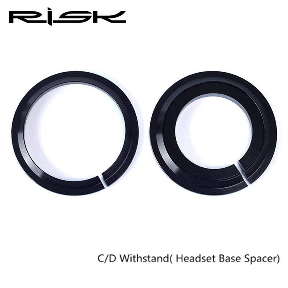 R-FLOWER Mesin Cuci Headset Sepeda 29.9/39.7mm Garpu Lurus Bagian Sepeda Base Spacer