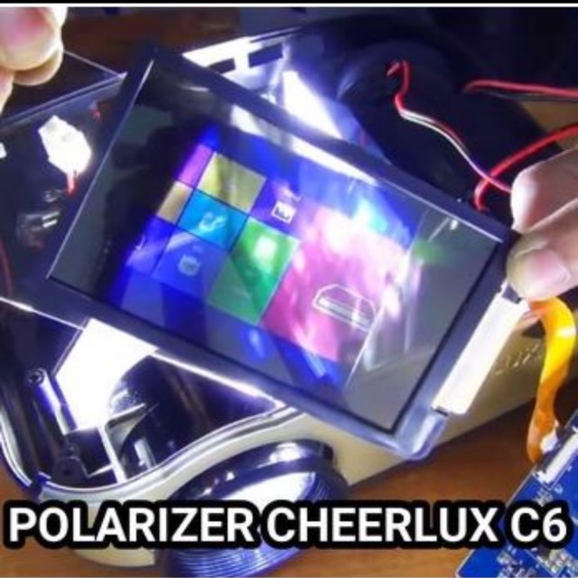 POLARIZER polaris LCD proyektor CHEERLUX C6 C7 C10 BAGIAN DEPAN TER MURAH SURABAYA murah