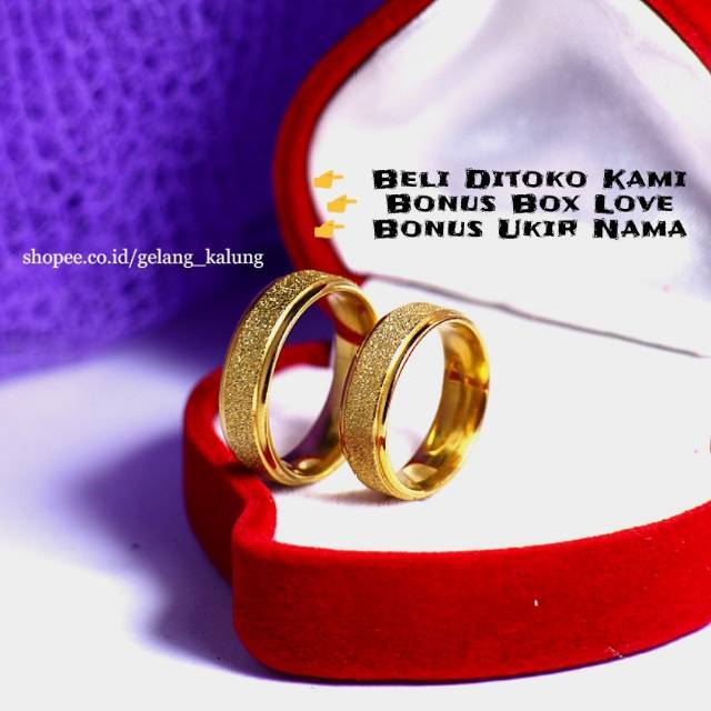 CINCIN COUPLE NIKAH KAWIN TUNANGAN PASANGAN PRIA CINCIN COUPLE NIKAH KAWIN TUNANGAN PASANGAN PRIA