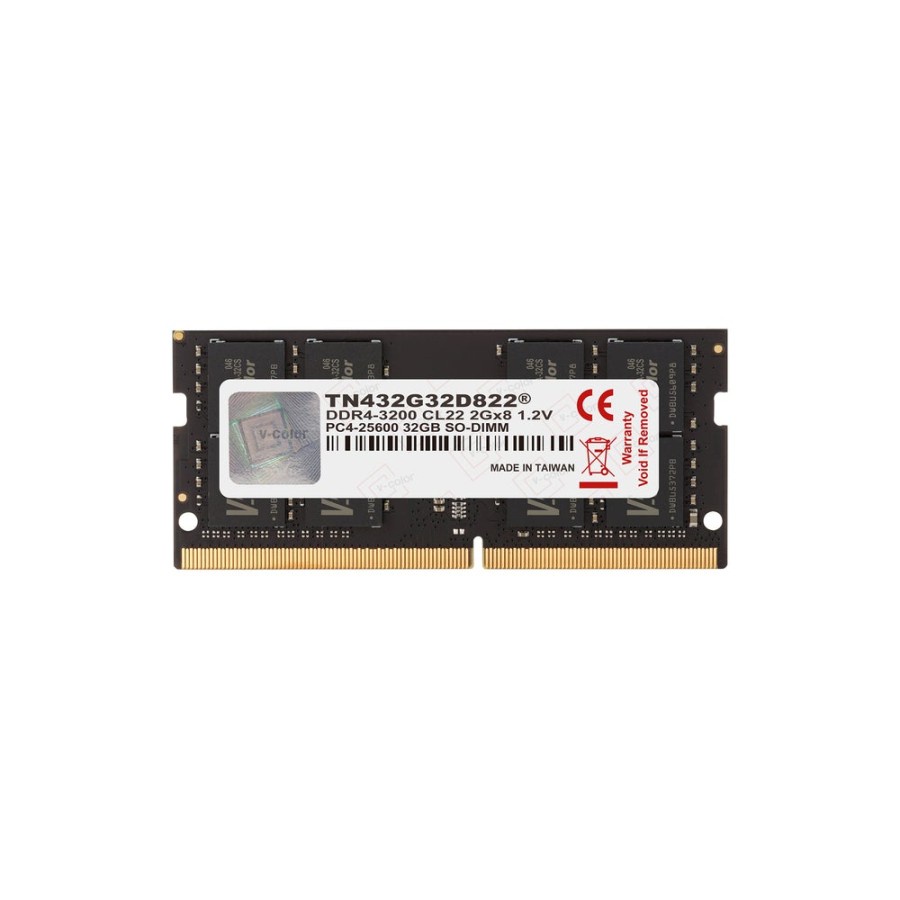 V-COLOR SO-DIMM DDR4 32GB 3200Mhz PC4-25600 RAM Single Memory Laptop