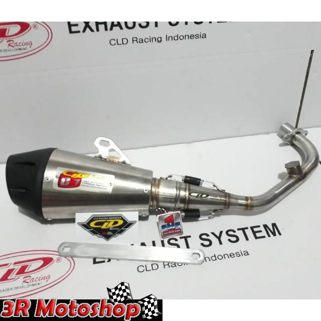 CLD RACING KNALPOT VESPA 3V C7 ORIGINAL