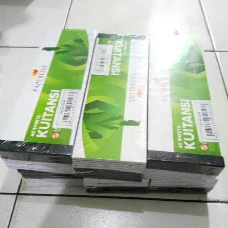 Kuitansi kecil paperline 1 pack hijau