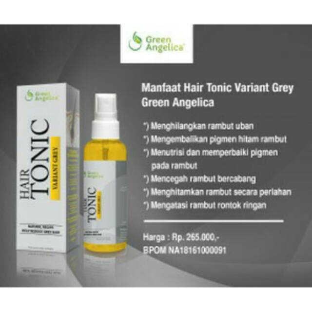 OBAT UBAN TRADITIONAL - ANTI UBAN ALAMI TONIC VARIANT GREY GREEN ANGELICA