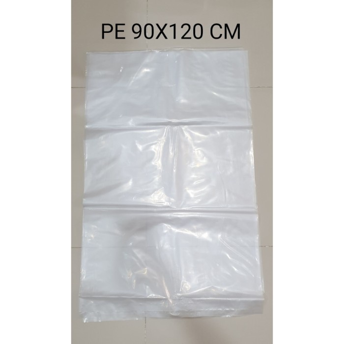 

Ginger- Kantong Plastik Bening Besar ukuran 90x120 cm -PE 90X120 cm tebal 0,5m