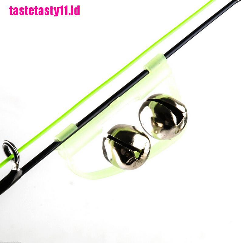 1 Pc Klip Umpan Pancing Twin Bell Bercahaya
