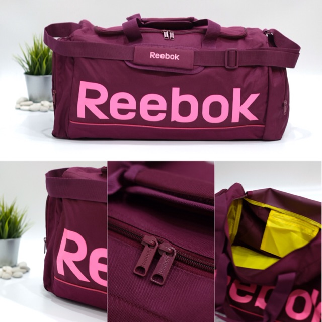 Tas Gym Olahraga Reebok Original Boysenberry