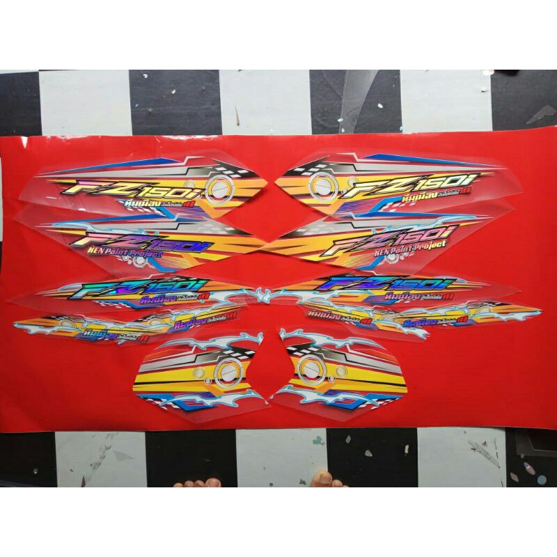 STRIPING TRANSPARAN HOLOGRAM VIXION NVL FZ150