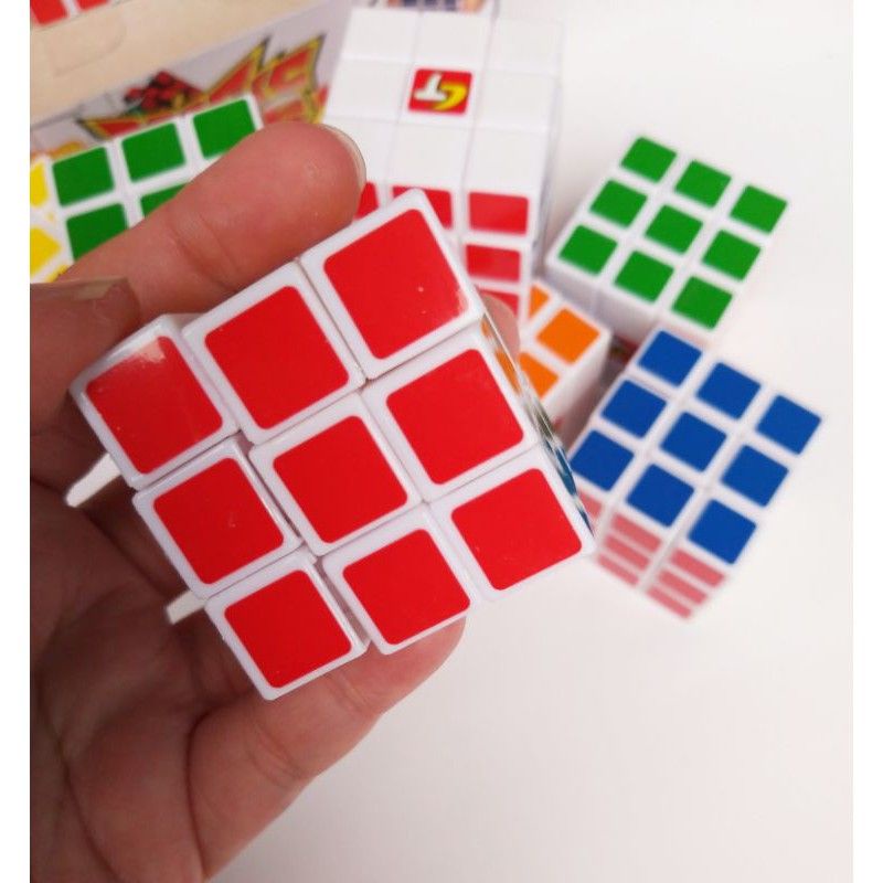 Mainan Rubik Mini / Mainan Kreatifitas Anak 3x3cm