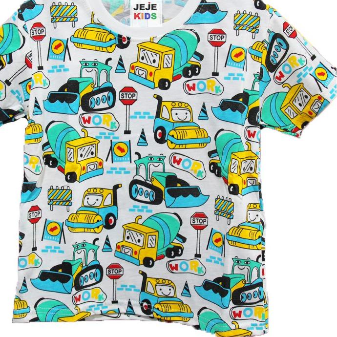 ❂ KAOS ANAK MOTIF Truk molen ➺