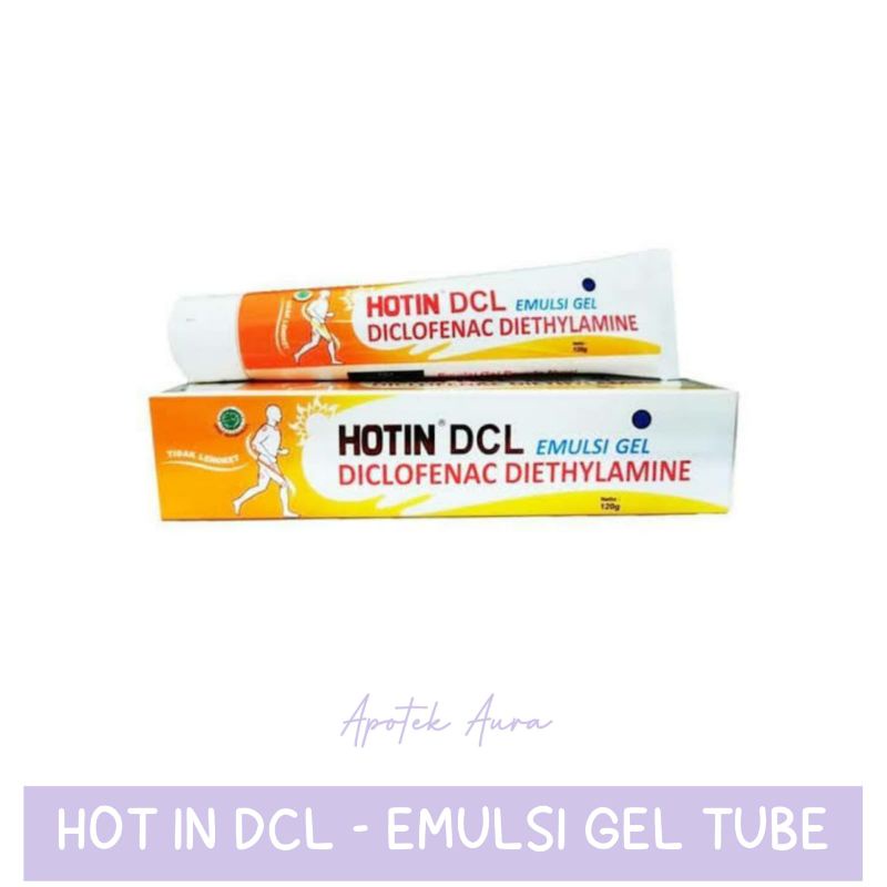 Hot In DCL Diclofenac Sodium Emulsi Gel Tube 120 gram