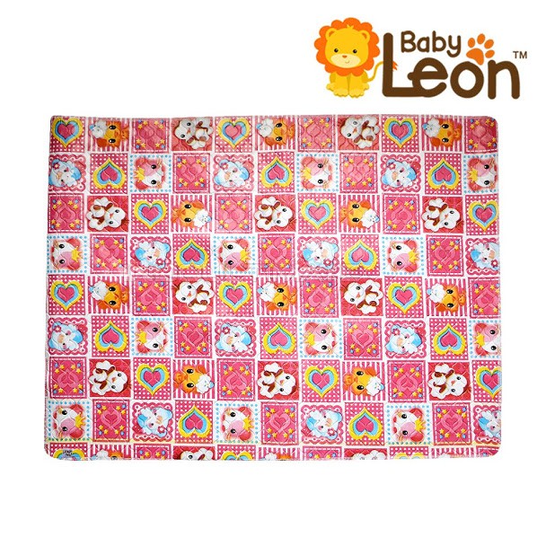 Perlak Ompol Bayi Karet Waterproof Baby Leon Besar Kecil Alas Ompol Newborn Bayi RANDOM MOTIF