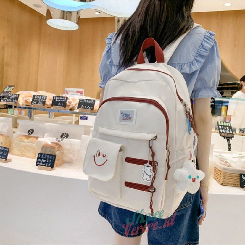 Joshee Tas Ransel Wanita Backpack Pria Tas Sekolah Anak Suloto 0215, 0517, 6998