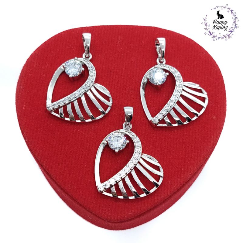 LIONTIN XUPING ASLI TITANIUM FASHION KOREA LAPIS-EMAS MODEL LOVE MATA XUPING ORIGINAL