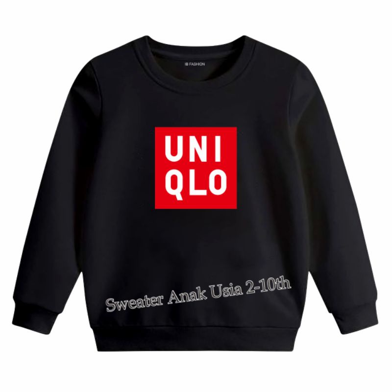 ((IB))SWEATER ANAK2 UNISEX/UNIGLQ DIGITAL SABLON