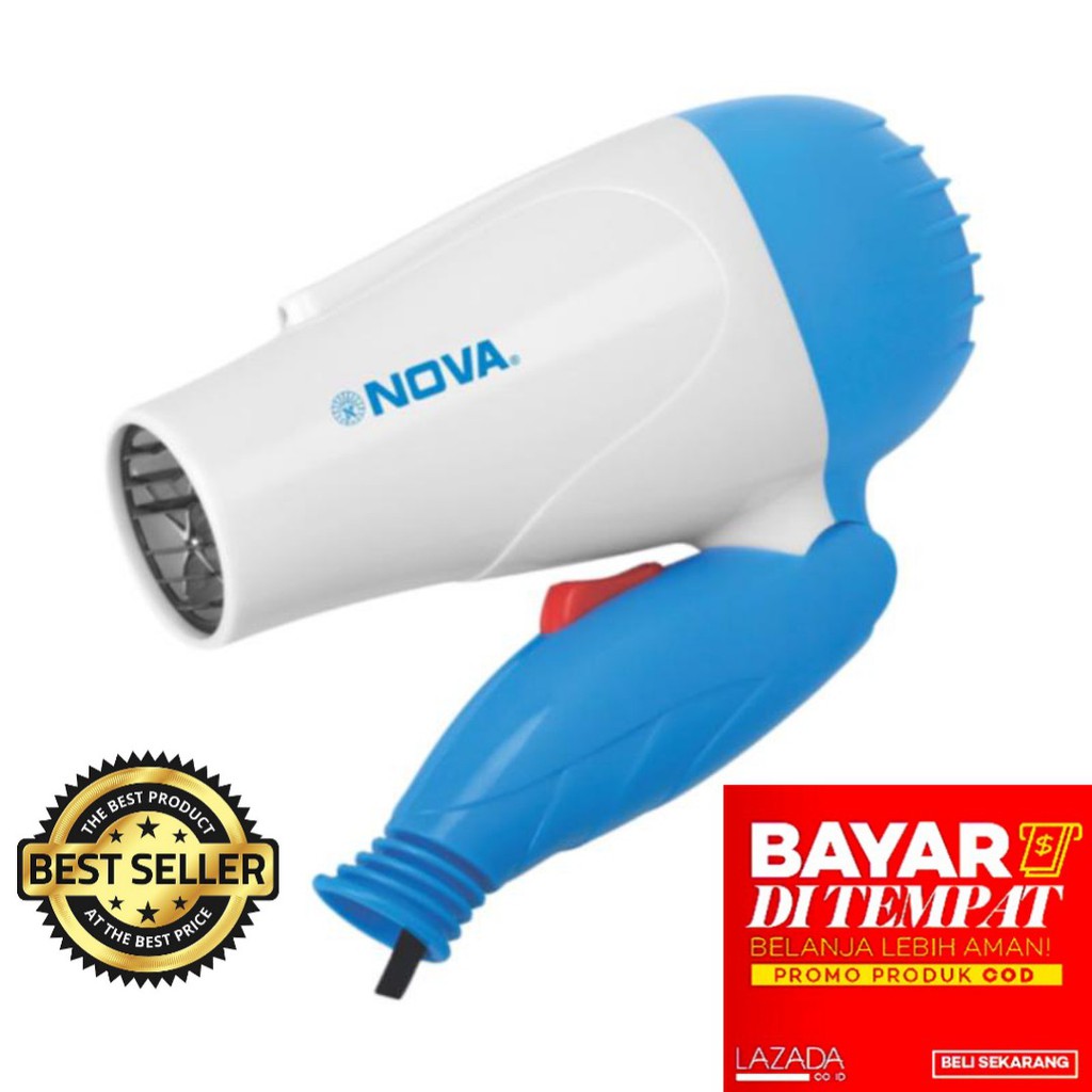 Flash.acc NOVA Alat Pengering Rambut Lipat - Hairdryer Hair Dryer Lipat