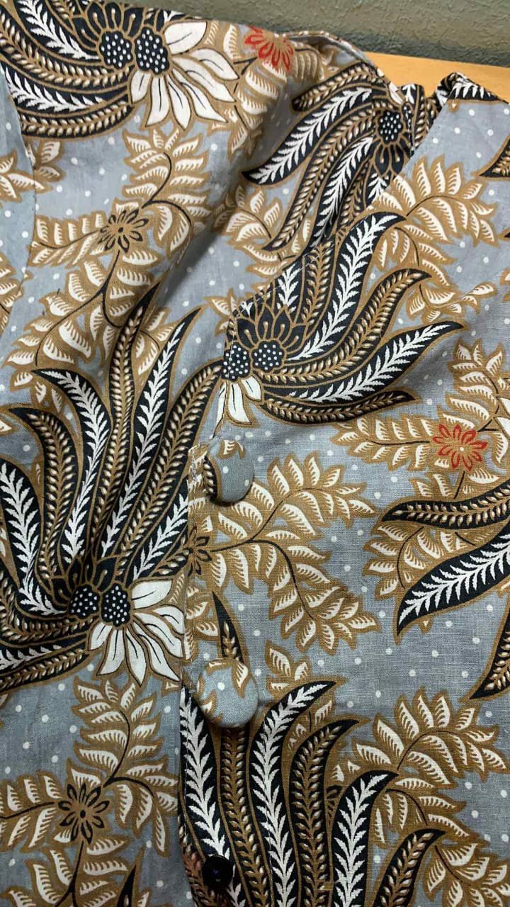 Maura Couple - Sania Ruffle Batik Couple Ori Ndoro Jowi Dnt Garansi Termurah Shopee - Batik Couple