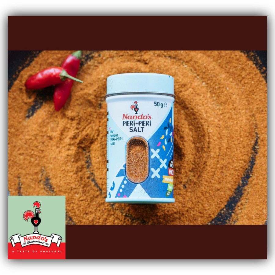 

Nando's Peri Peri Salt 50g - Import From Australia