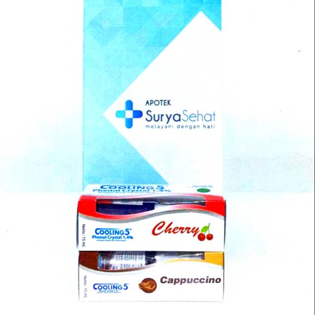 Cooling 5 15ml obat sakit tenggorokan - Cooling 5 Plus Jeruk 15ml