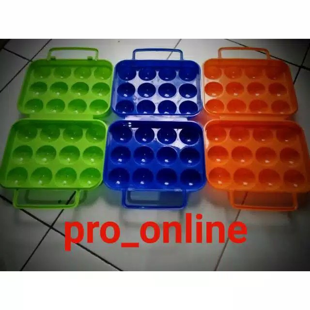 Egg storage place. Tempat pelindung terlur isi 12 camping outdoor