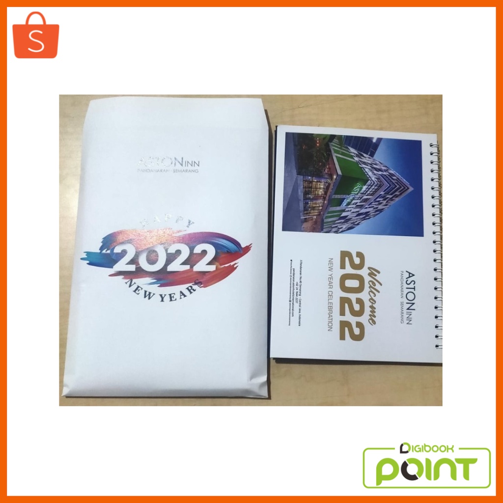 

Amplop Kalender meja HVS 21 x 29,7 cm Sudah termasuk Full Print Logo