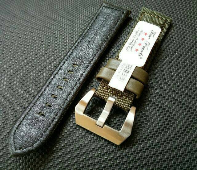 STRAP TALI JAM TANGAN UNIVERSAL Kanvas kulit super Strap tali nilon