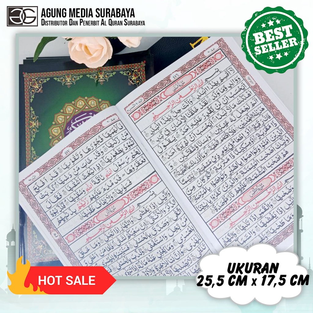 Quran Mujazza Perjuz B5, Alquran Non Terjemahan, Alquran Tanpa Terjemah, Alquran Per Juz, Al Quran 1