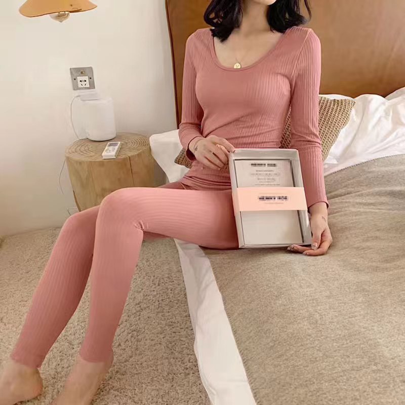 Long John baju daleman wanita full set warm suit