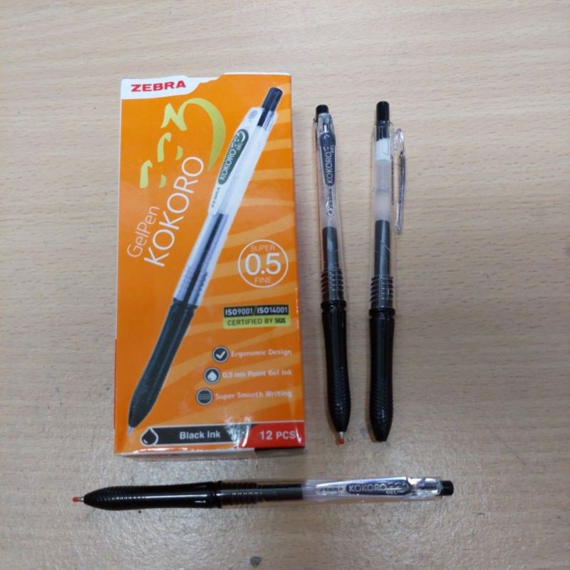 

(PCS) Pulpen Zebra Kokoro 0.5 Gel / Pulpen Gel Kokoro 0.5