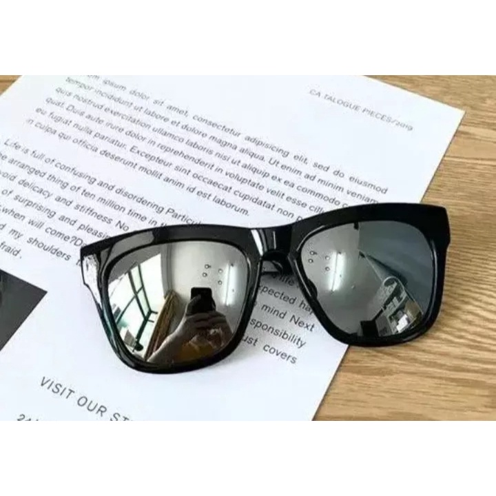 KACAMATA HITAM UNISEX KACAMATA KOREAN STYLE OOTD TERBARU