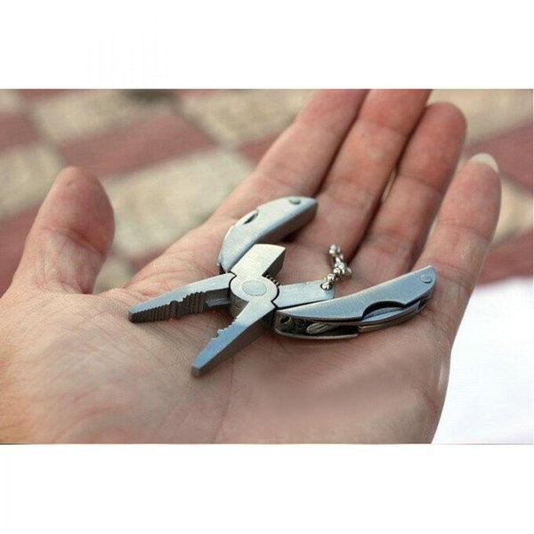 Multifunction Folding EDC Plier Screwdriver Survival Tool Kit Camping