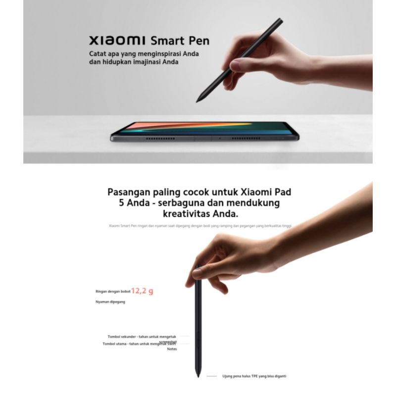 Xiaomi Focus Pen Smart Pen For Xiaomi Mi Pad 7 / 7 Pro Pad 6S Pro