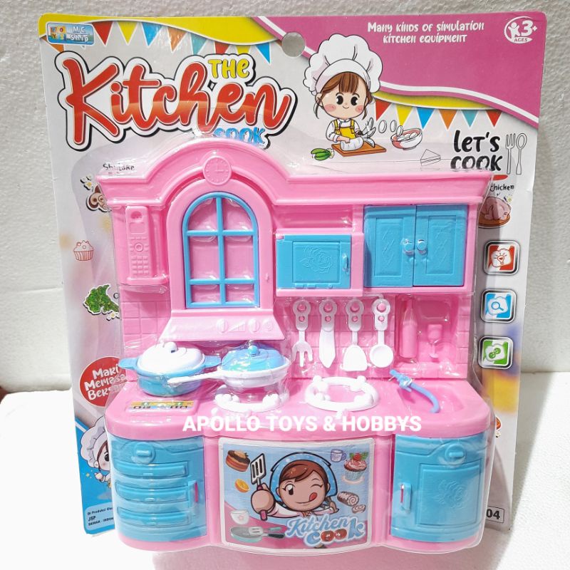 MAINAN ANAK BEAUTIFUL KITCHEN SET MK04