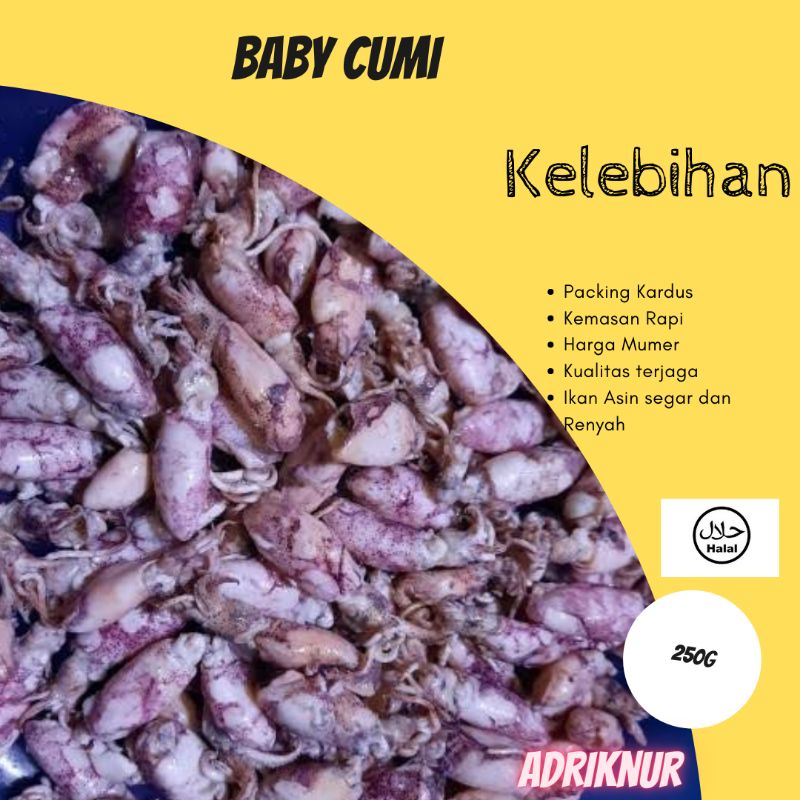 

Baby Cumi 250g