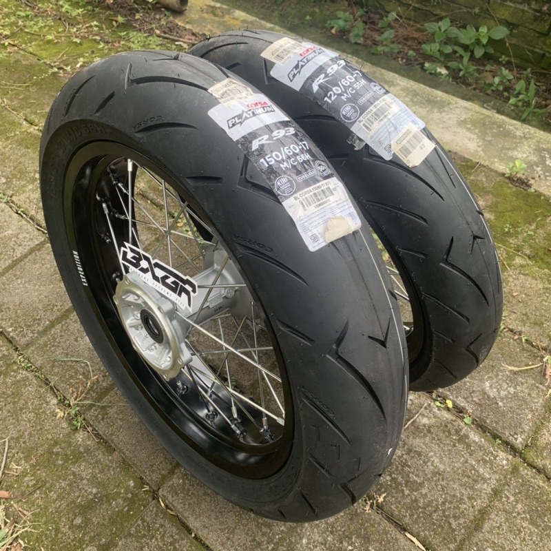 BANSET WHEELSET SUPERMOTO YAMAHA WR 155 R TERLARIS