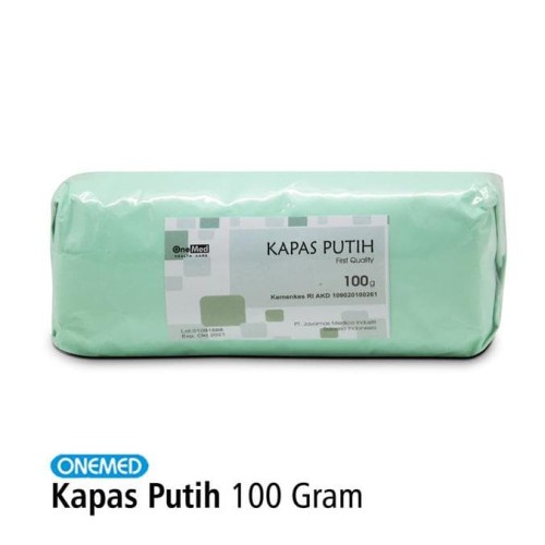 Jual Kapas Putih Pembalut Onemed Gr Shopee Indonesia