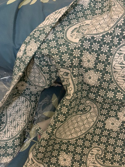 Atasan Batik Wanita Modern Kombinasi