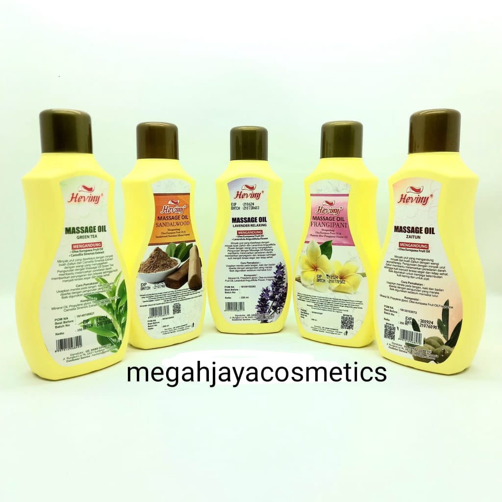 HEVINY MASSAGE OIL 350 ML @MJ