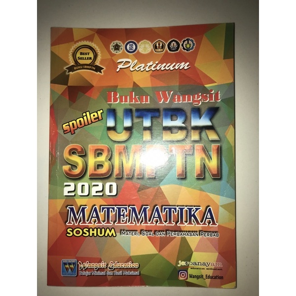 

WANGSIT MATEMATIKA SOSHUM 2020