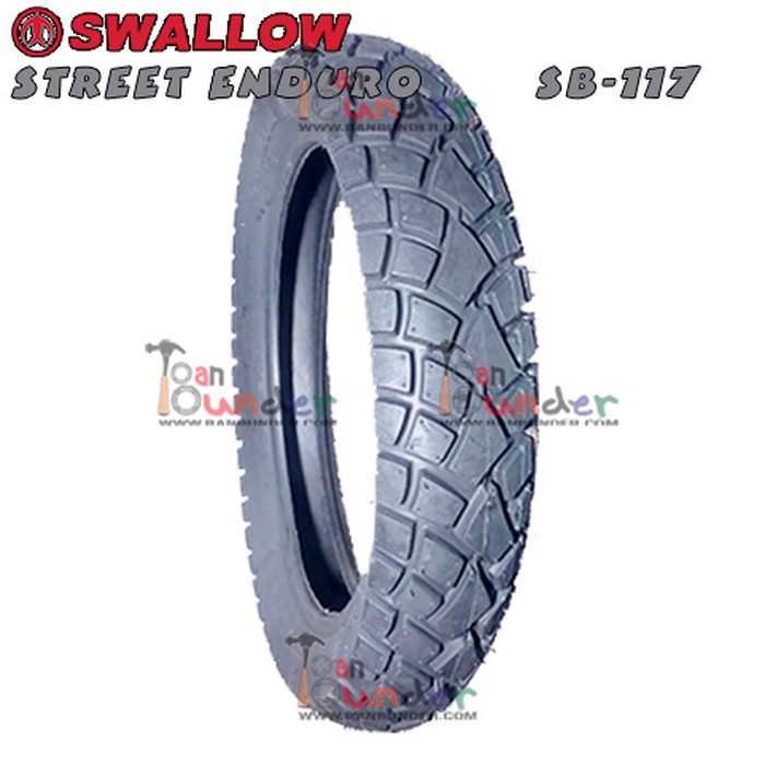 BAN SWALLOW 110/80-17 SB-117 STREET ENDURO (TUBELESS)