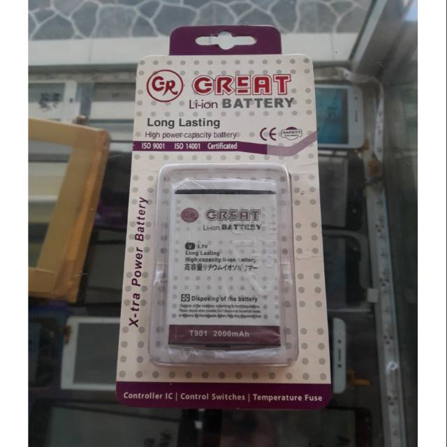 BATERAI NEXIAN T901 NEXIAN T901 DOUBLE POWER