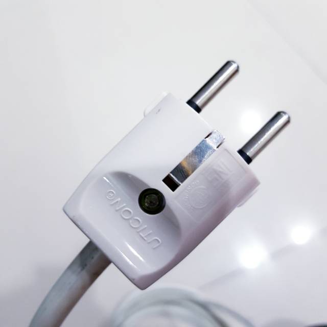 Steker Uticon arde S-28 / cok jantan colokan listrik kuningan bagus sni