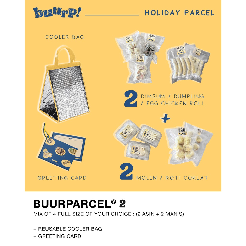 

BUURPARCEL© 2 Hampers / Gift Pack