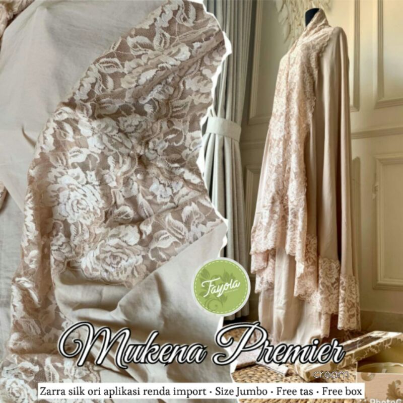 MUKENA PREMIER FREE TAS/FREE BOX BY FAYOLA